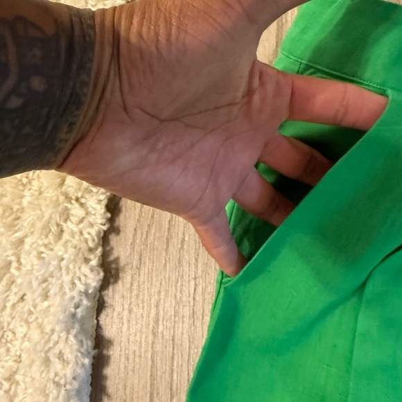 Cami NYC Vibrant Green Wide-Leg Pants - Picture 8 of 12